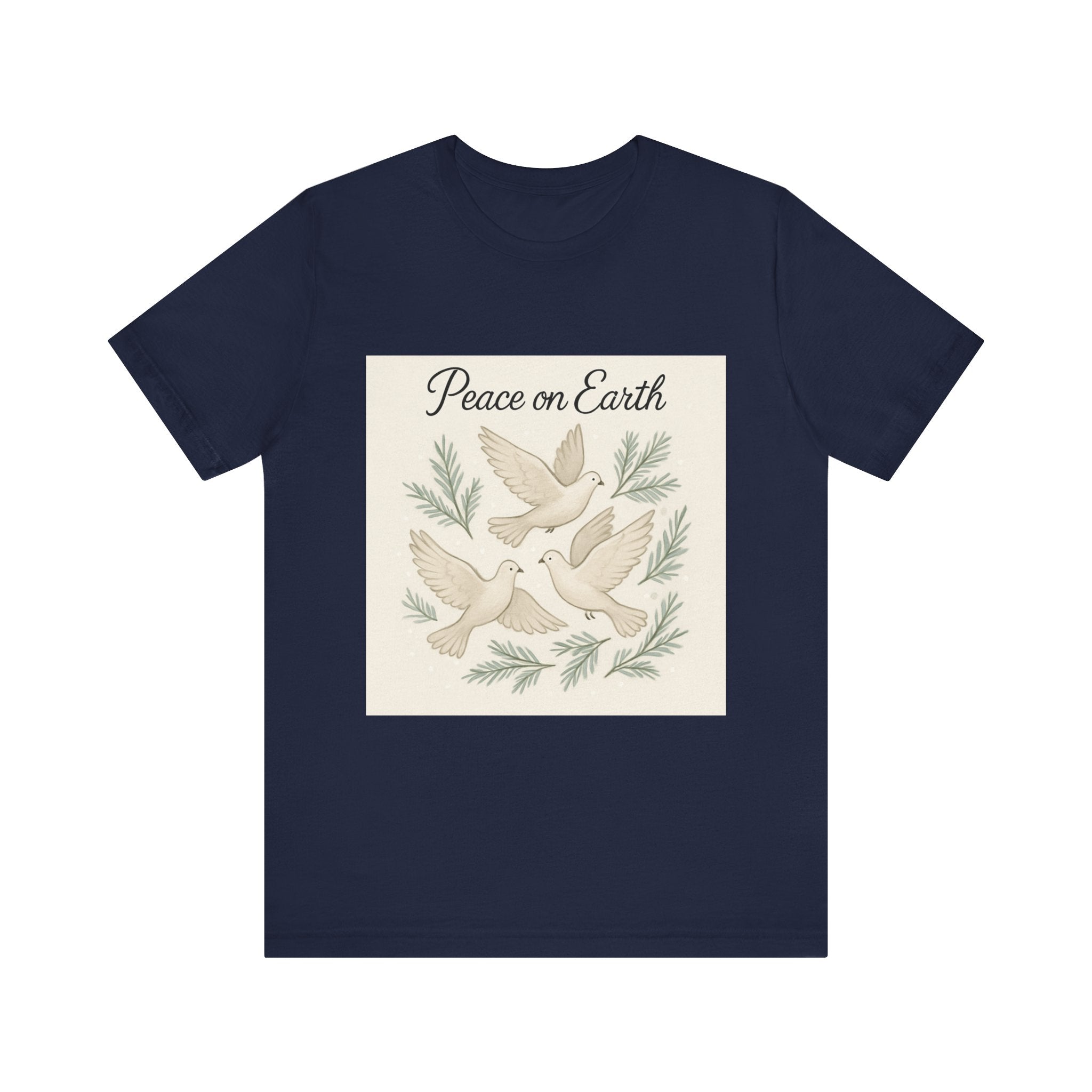 Peace on Earth Dove Tee — Vintage Holiday Dove T-Shirt