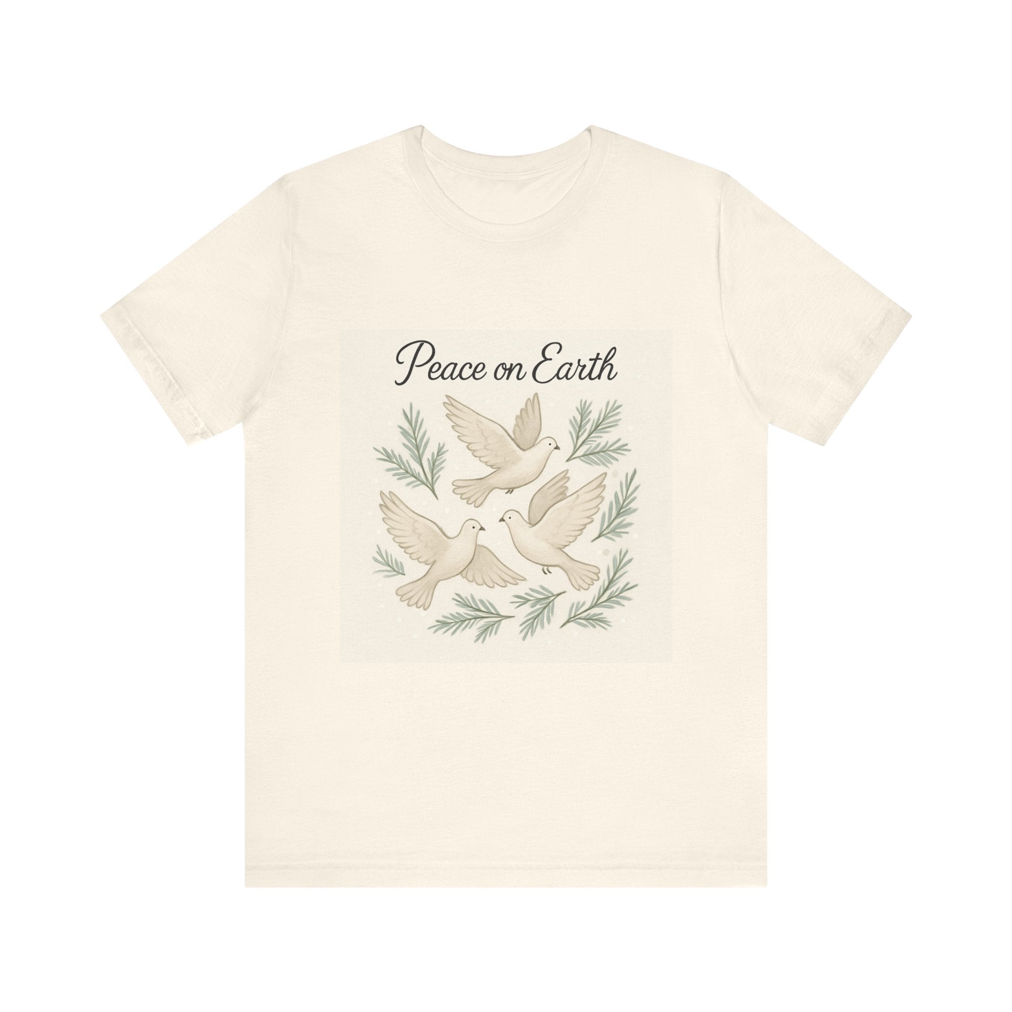 Peace on Earth Dove Tee — Vintage Holiday Dove T-Shirt