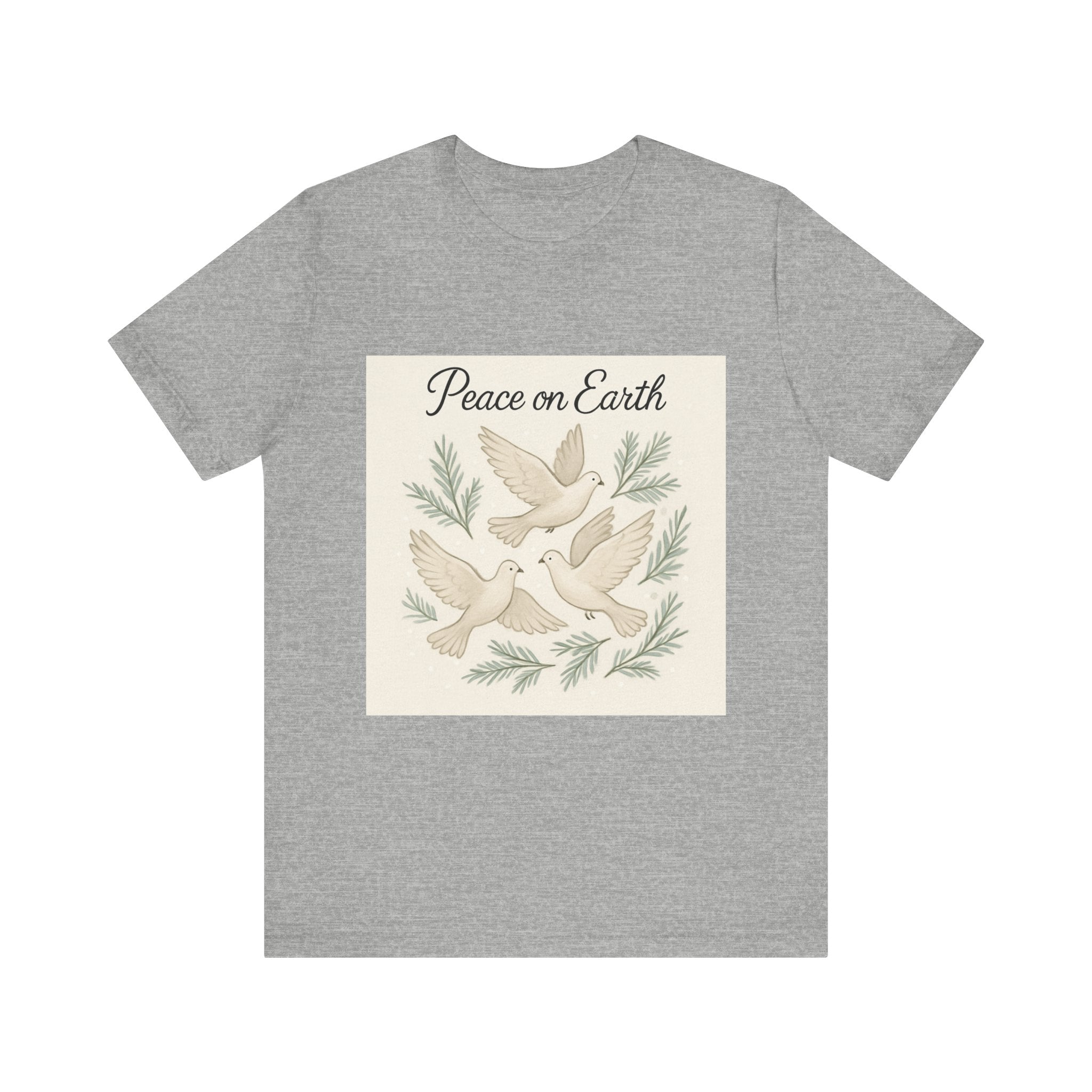 Peace on Earth Dove Tee — Vintage Holiday Dove T-Shirt