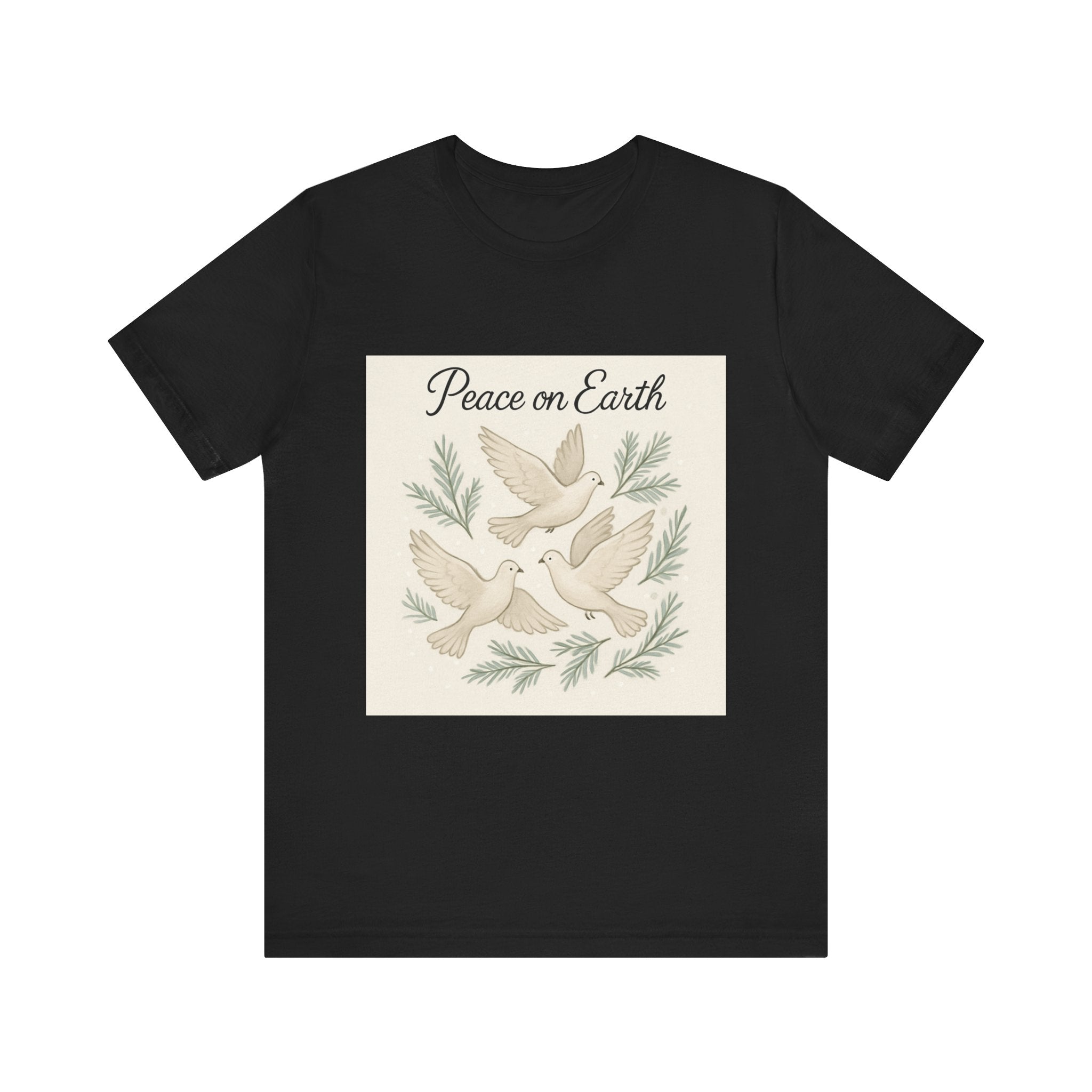 Peace on Earth Dove Tee — Vintage Holiday Dove T-Shirt