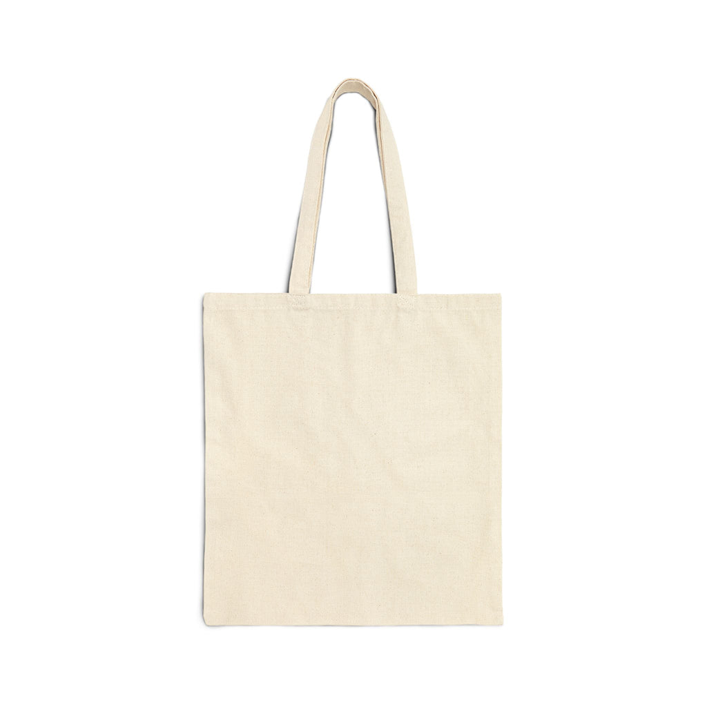 Hanukkah Menorah Tote Bag — "Shine Bright This Hanukkah" Cotton Canvas Gift Tote