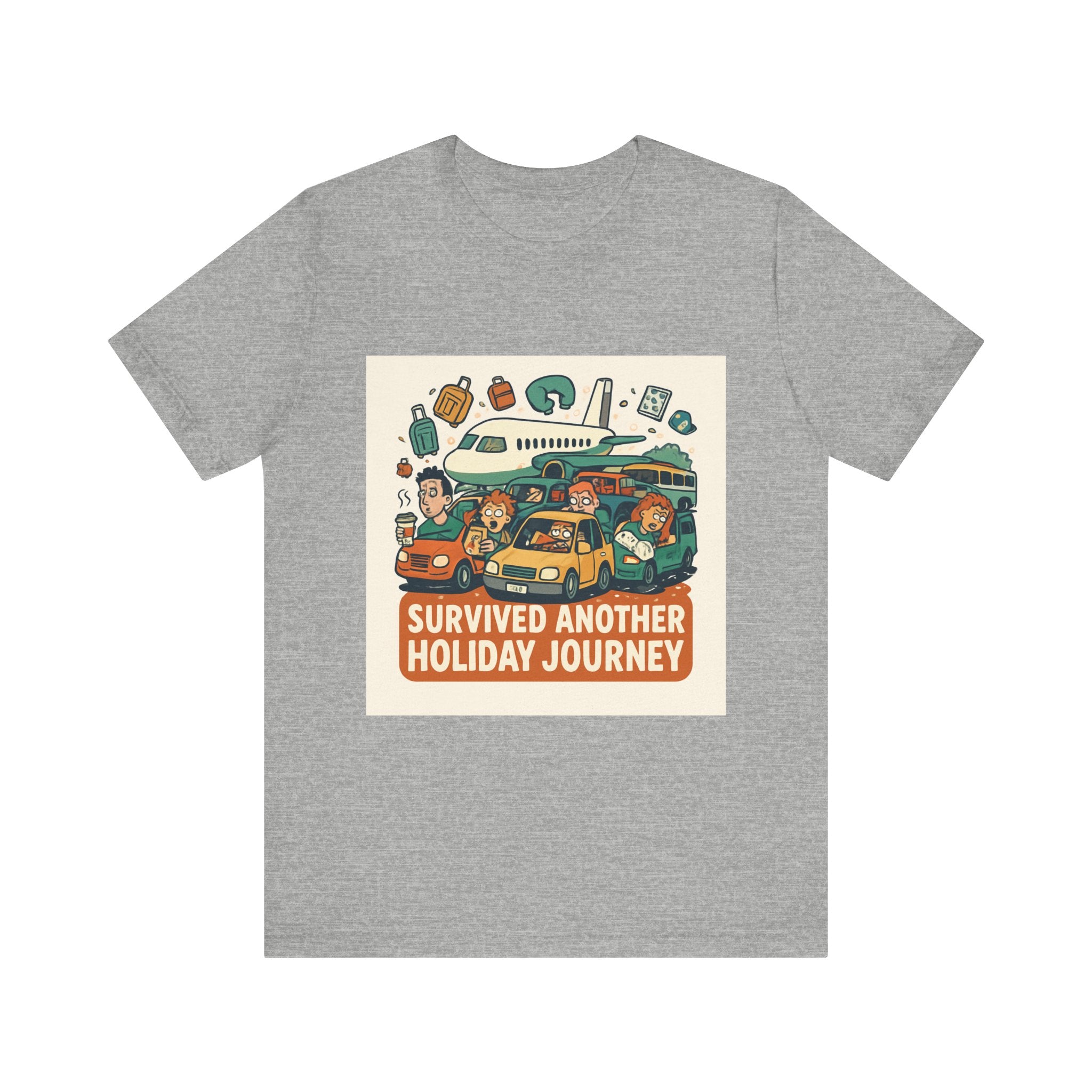 Holiday Road Trip T‑Shirt — "Survived Another Holiday Journey" Travel Tee