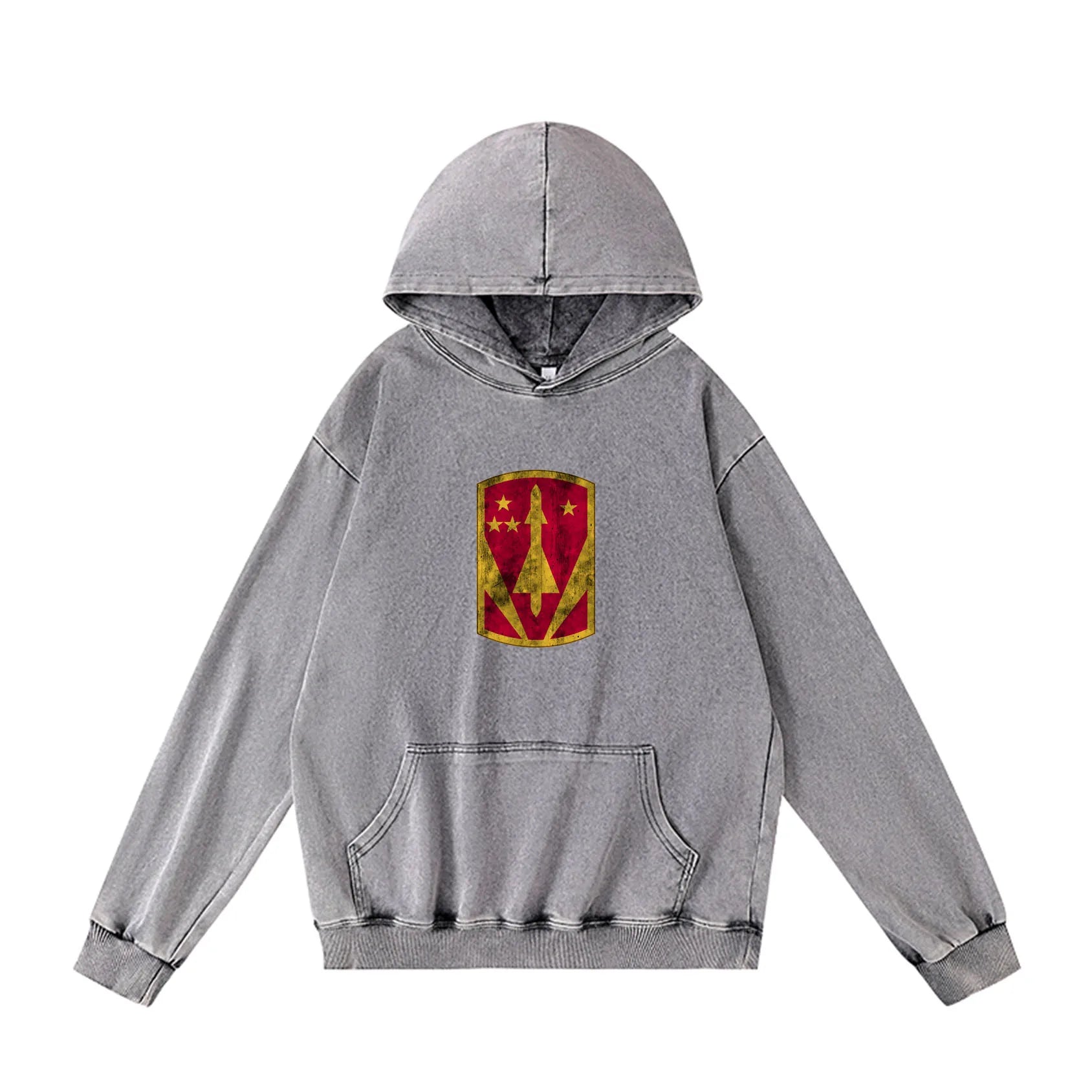 31st Air Defense Artillery Brigade Patch Hoodies Retro Hooded Sweatshirt Man Woman Teenager Vintage Pullover Customized Tops